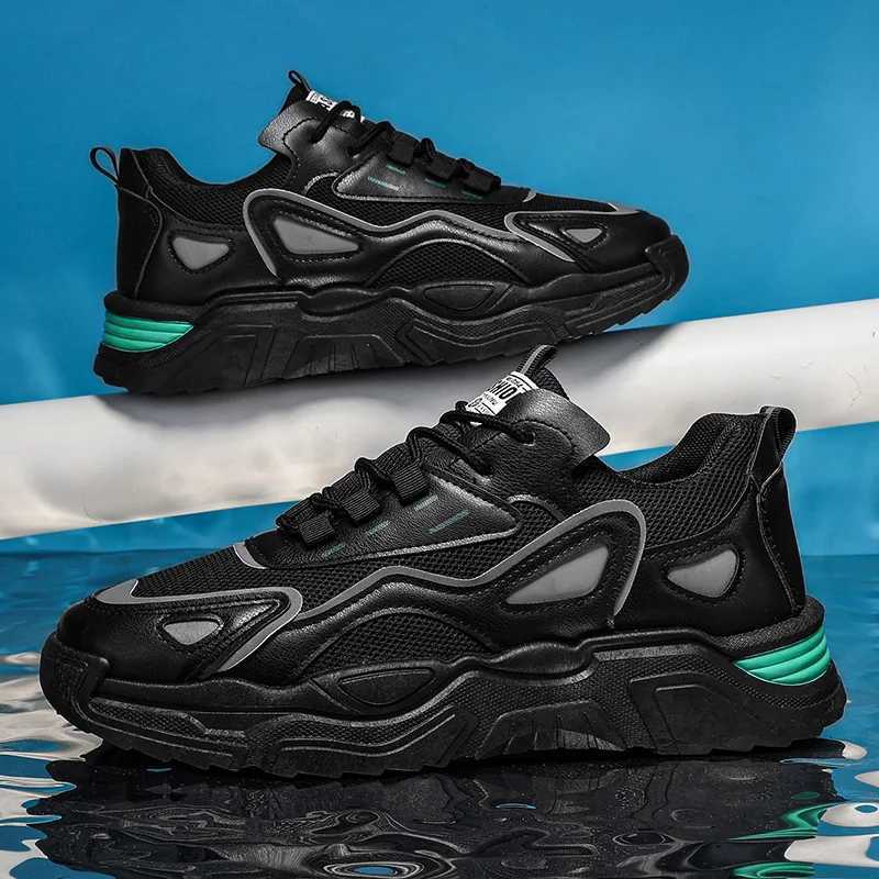 2024 Fashionable and Comfortable Mesh Breathable Outsoles Summer Hot Selling Mens Casual Shoes Thick soled Breathable Sports Shoes Z250227