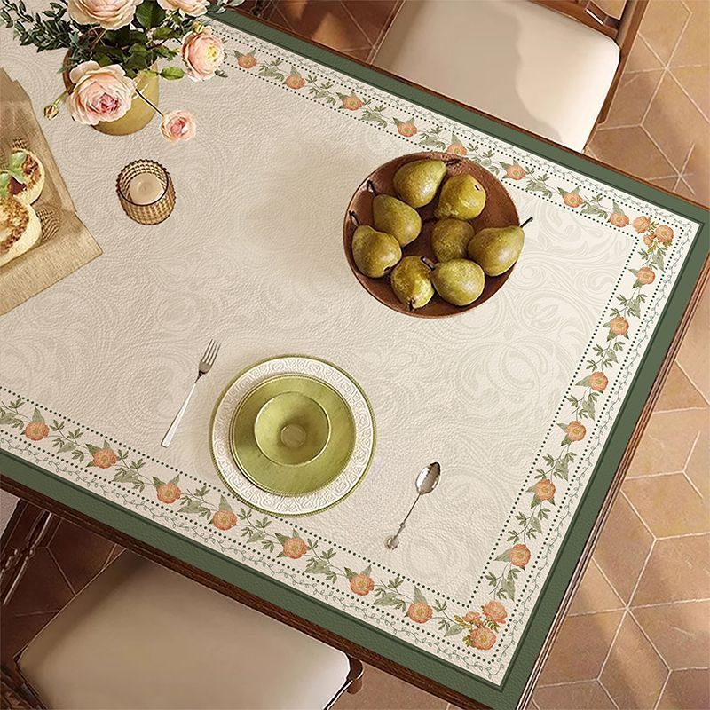 Waterproof and Coffee Table Mat Tablecloth