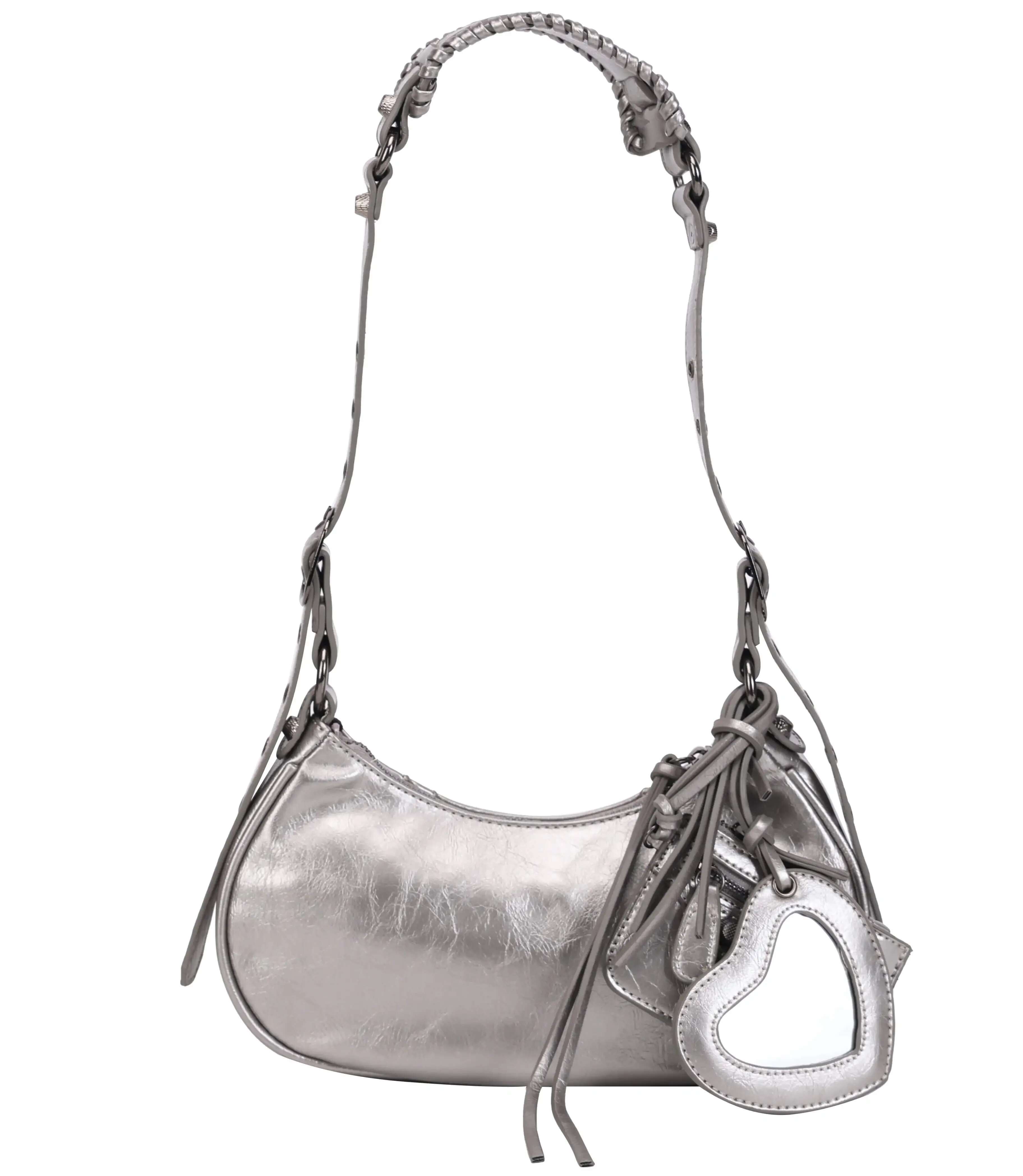 Heavy Duty Rivet Motorcycle Bag: 3-in-1 Handbag, Single Shoulder, hot Crossbody - Durable & Stylish