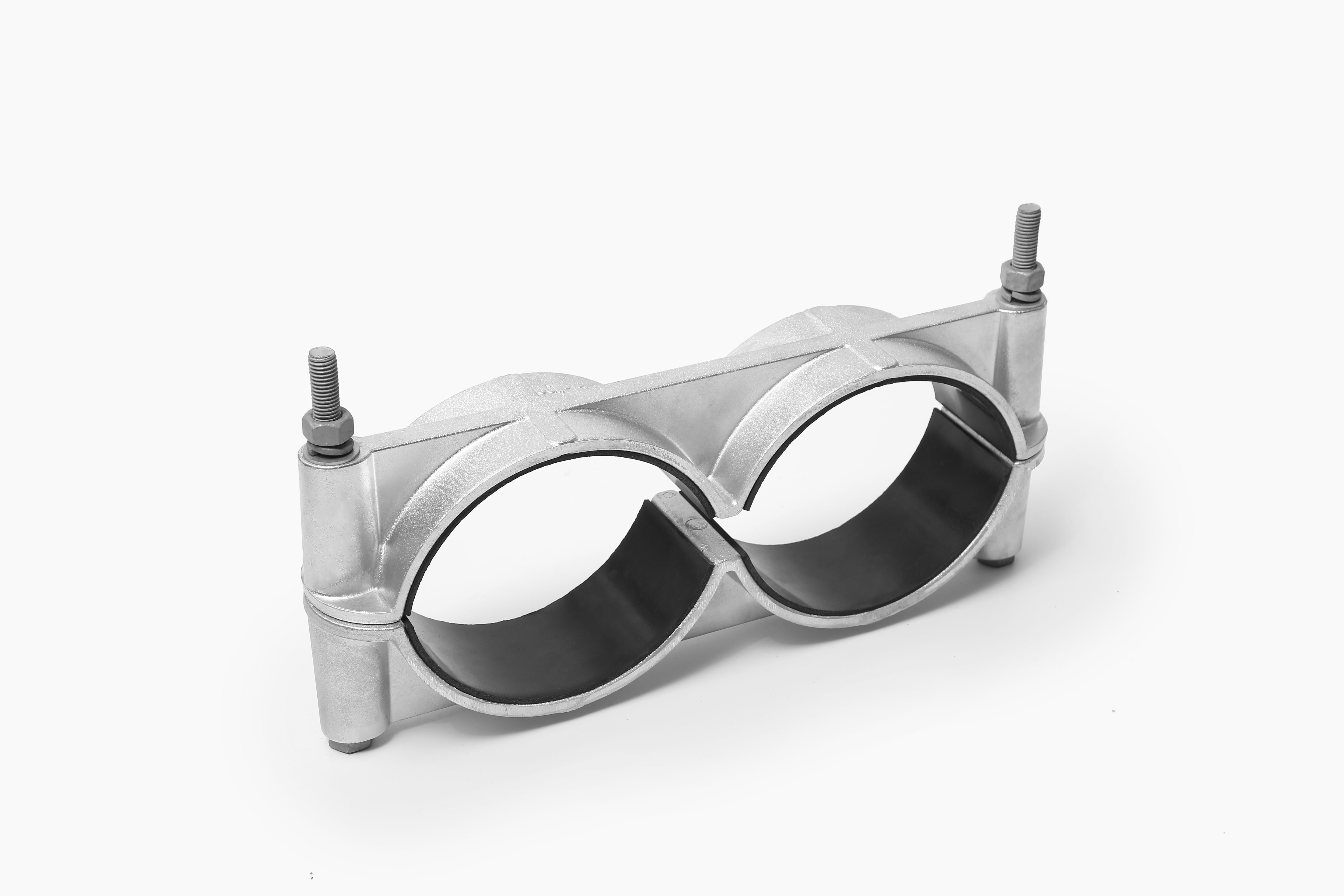 Dual Line High-Pressure Cable Clamp JGW Series Aluminum Alloy Single Core Cable Fixing Clip