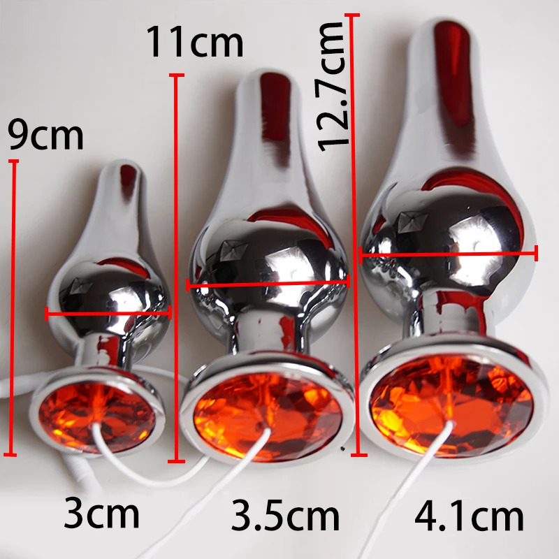Electro Shock Butt PlugBDSM Electric Anal Dilator Sex ToysElectroshock Electrostimulator ElectrosexEstim E-stim Buttplug 250227