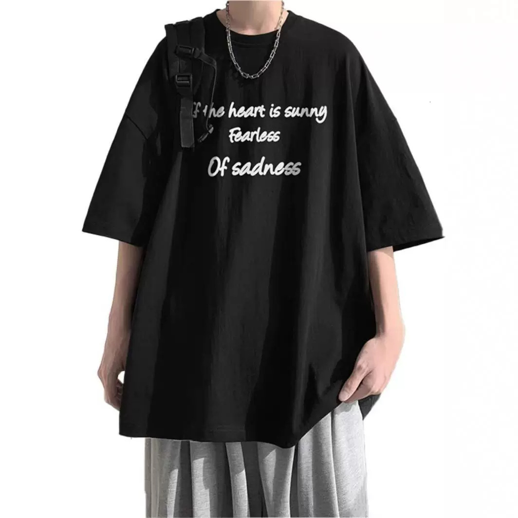 Simple And Slimming Men's T-shirt With Contrasting Color Letter Printed Short Sleeves. Designer's New Niche Versatile Top For Summer 2025