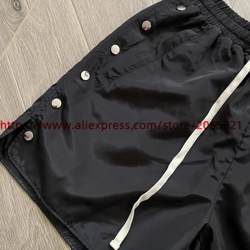 VANITY Waterproof Shorts Men Women Rivet ed Buckle Drawstring Breeches 250226