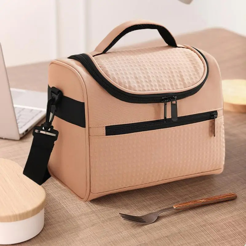 Ship from US Insulated Lunch Bag 85 L Soft Cooler Cooling Tote Triplelayer Leakproof Container With Adjustable 250227FBB
