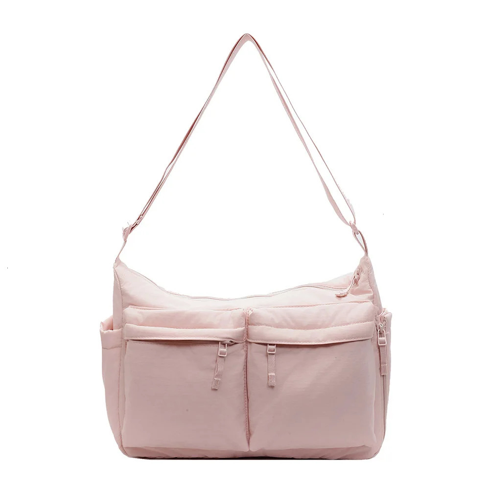 Ship from US Women Puffy Crossbody Bag Large Capacity Simple Tote Handbag Adjustable Strap Padded Satchel Female Commute 250227FBB