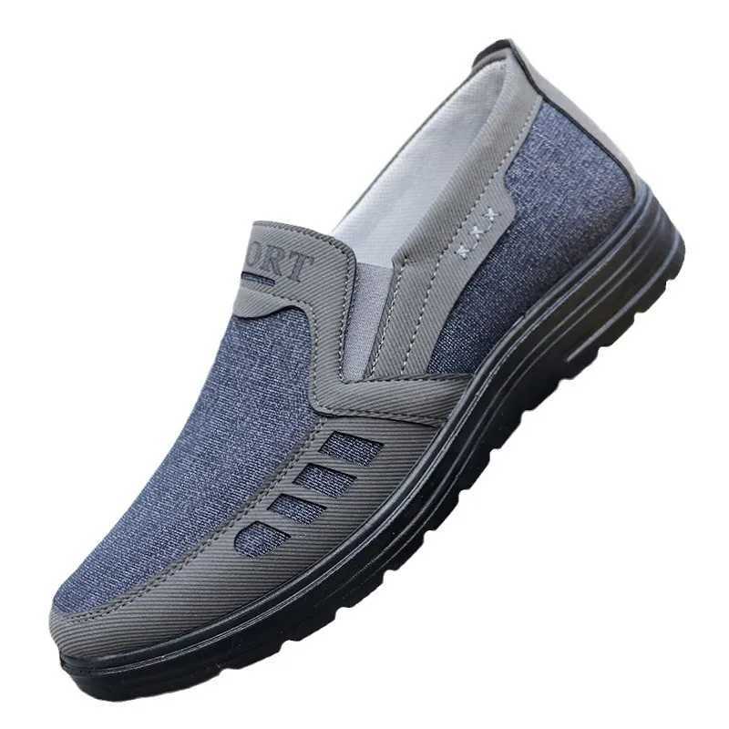 Mens Casual Sports Shoes Fashionable Old Beijing Cloth Shoes Wear Resistant Lightweight Slip on Casual Sports Shoes Z250227