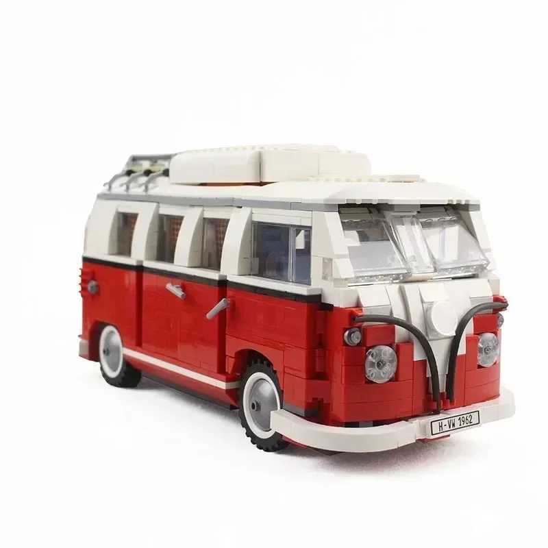 Car B Bus Cpatible 10220 10252 10242 Model Building Blocks Boys Girls Birthday Gifts Toys for Children Y250227