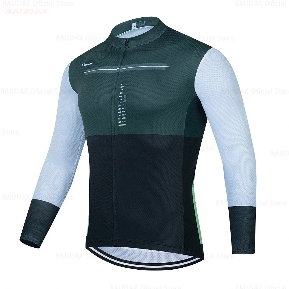 GOBIKEFUL RAPHAFUL Long sleeved Bicycle Clothing Pro Team Bicycle Ciclismo Mtb Ropa De Hombre Bicycle Shirt Sports Team Clothing 250227