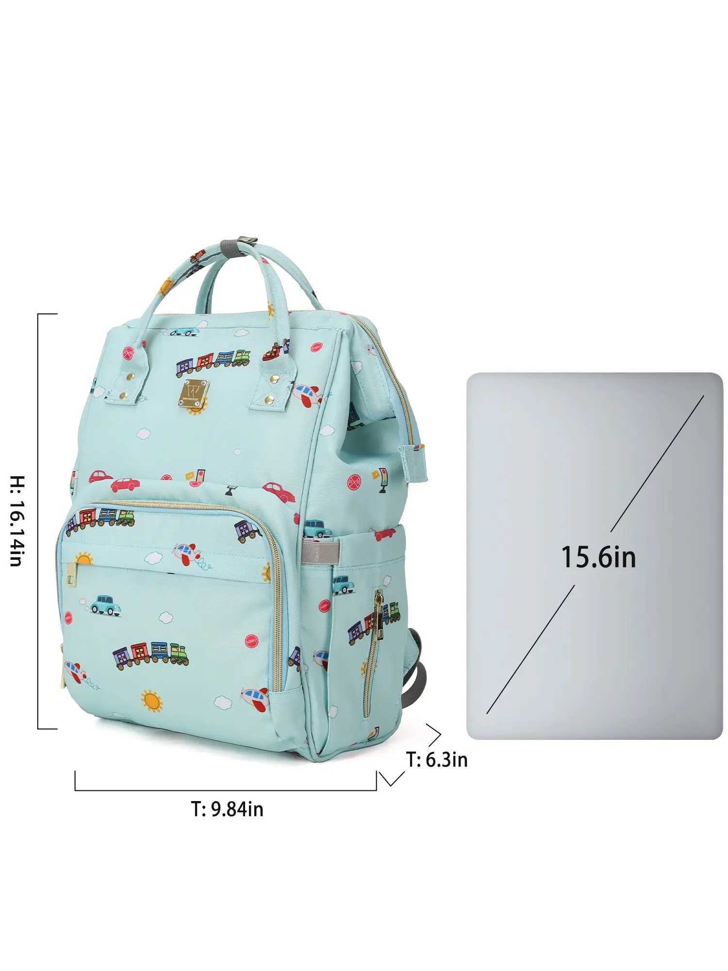 Diaper Bags Mummy backpack waterproof maternity bag baby supplies large capacity multifunctional waterproof outdoor travel dial bag Y250227L2FR
