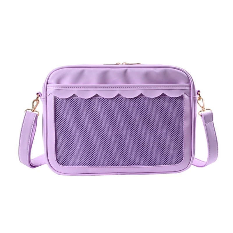 New Free Shipping Designer Bag Japanese Haruku Ita Bag For Women Transparent Pocket Itabag High School Girls