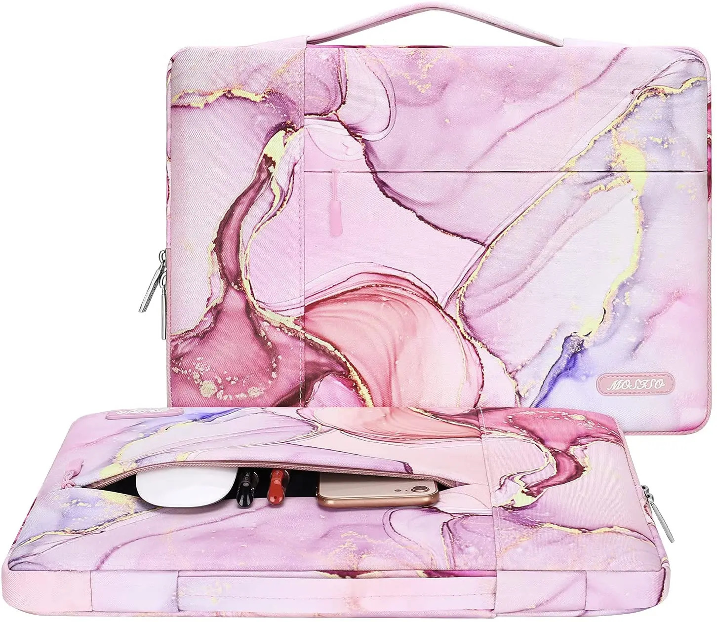 Ship from US Suitable for Macbook Air Pro 13 15 116 133 14 16 173inch waterproof laptop case shoulder bag briefcase cover 250227FBB