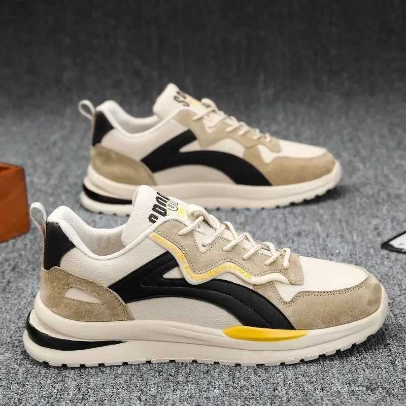 Mens sports shoes mesh breathable outdoor running shoes fashionable and casual tennis shoes lightweight and comfortable mens sports shoes Z250227