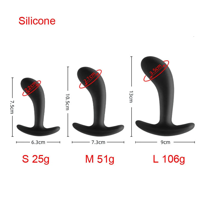 Mertal Anal Plug P Spot Stimulator Prostate Massager Butt Plug Wearable Sex Toys for Men and Women Dropshiping 250227