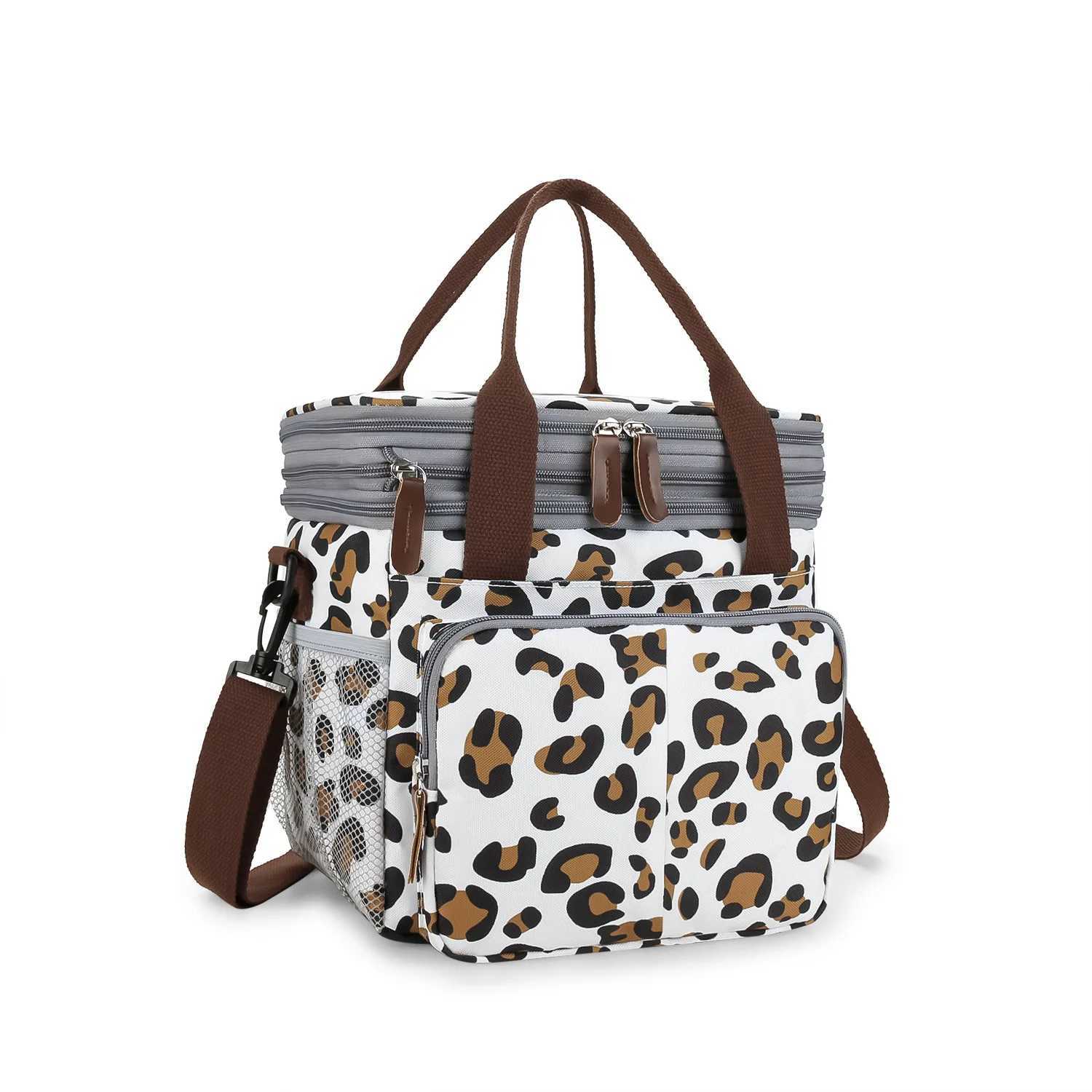 Diaper Bags Expandable Insulated Diaper Bag Lunch Bag for Women Men Reusable Diaper Bag with Adjustable Shoulder Strap Y250227LTTY