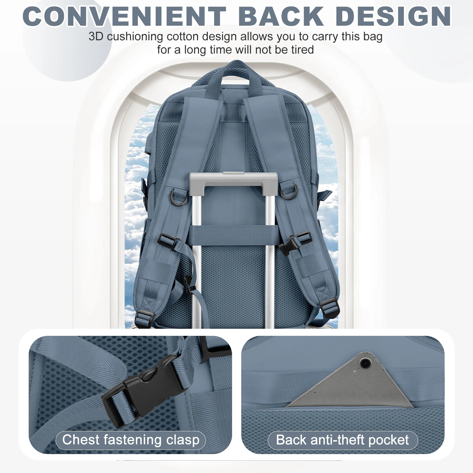 Ship from US Clearance Backpacks College Backpack Bookbag For Women Mens Black Work Laptop Lightweight Travel Carry On 250227FBB