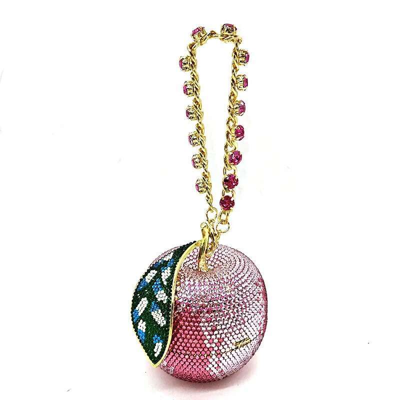 Ladies uries Bridal wedding purses women evening party fruit crystal clutches