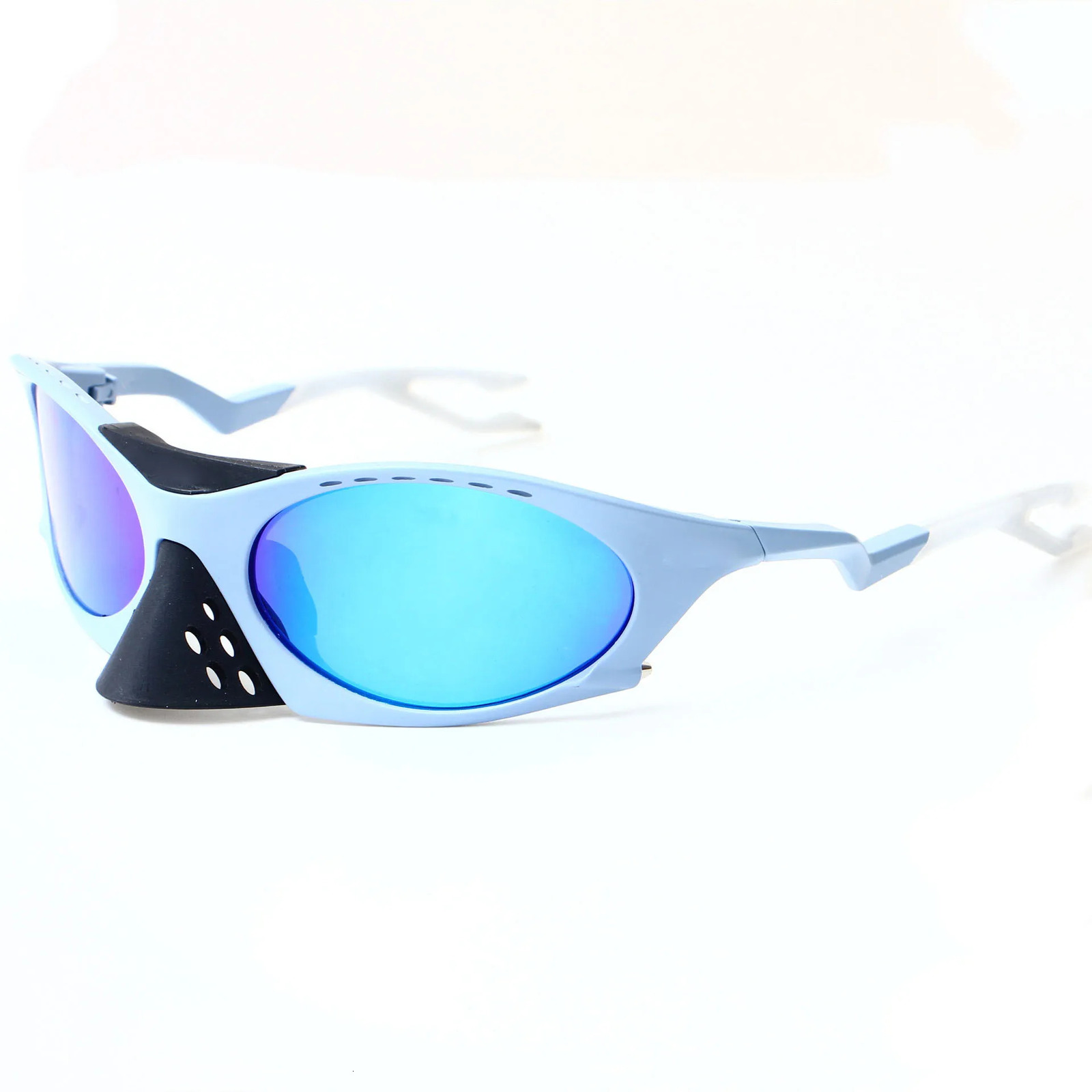 2025 Mens Outdoor Cycling PC Sunglasses Fashion Trend Womens Driving Windproof Mirrors Outdoor Sunscreen Sunshade Mirrors 250225
