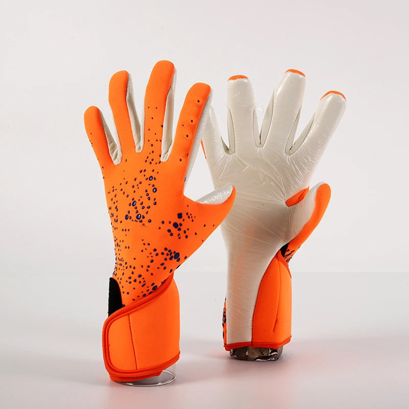Premium Latex Adult Kids Training Match Durable Goalkeeper Football Goalkeeper Gloves 250227