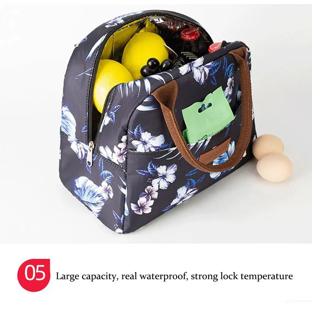 Ship from US Cooler Bag Thermo Food Ice Pack Thermal Refrigerator Lunch Picnic fun box Children Insulation Meal Kits Back Milk bag 250227FBB