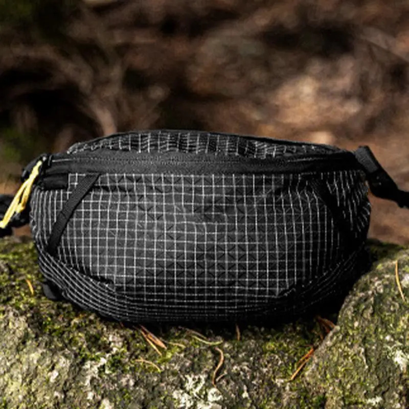 Ship from US Portable outdoor waist bag with adjustable hiking shoulder strap mountain running bicycle backpack used for camping and trips 250227FBB