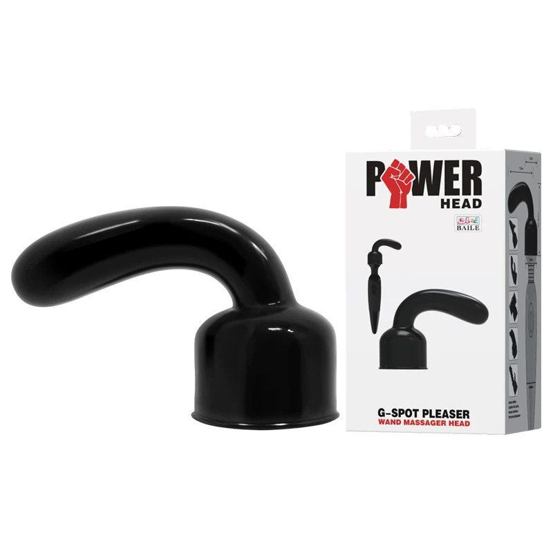 BAILE5 Size AV Vibrator Headgear G-spot Stimulator Female Masturbator Sex Products Magic Wand Vibrator Head Attachments Sex Toy 250227