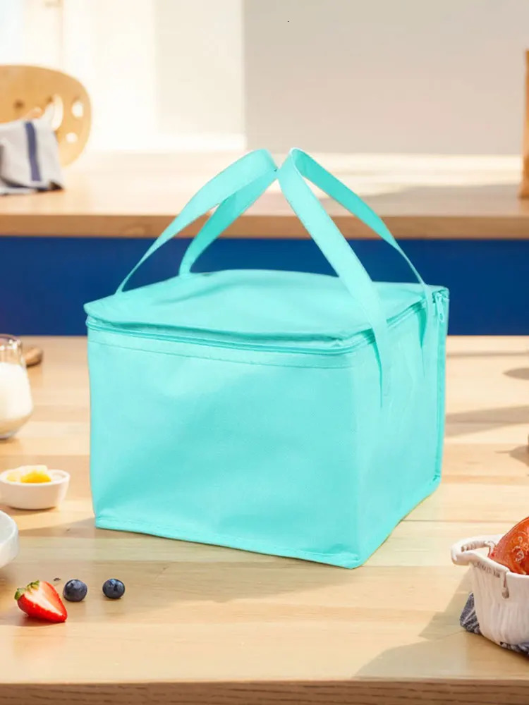 Ship from US Food Pizza Delivery Insulated Bag Reusable Thermal Storage Holder Outdoor Picnic Lunch for and Cold 250227FBB