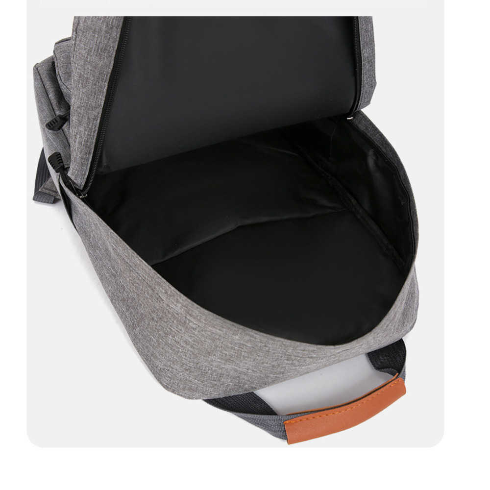 New Multifunctional Backpack Three Piece Set Business Mens Minimalist Trendy Backpack College Student Backpack Day Backpack Travel Bag 241225