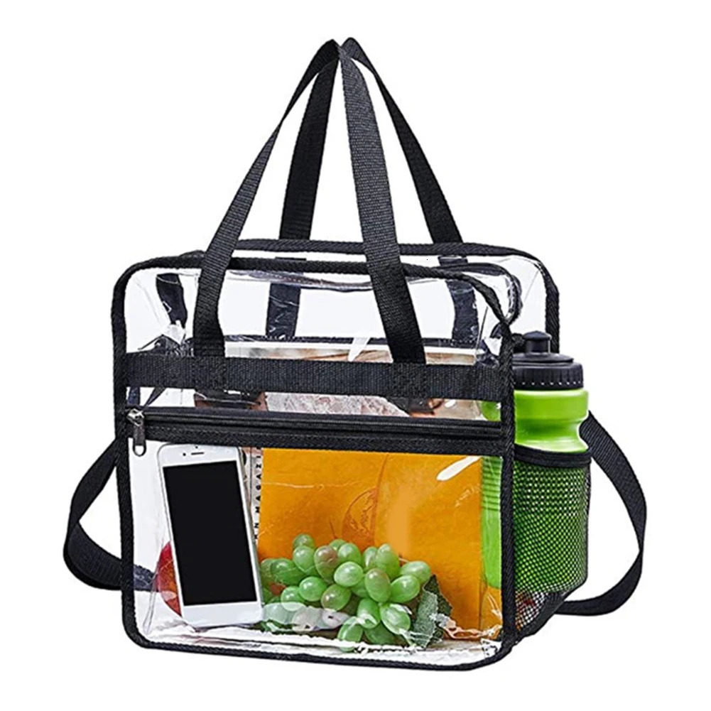 PVC Clear Waterproof Wash Bag Large Capacity Travel Shopping Storage Tote Clutch 250221