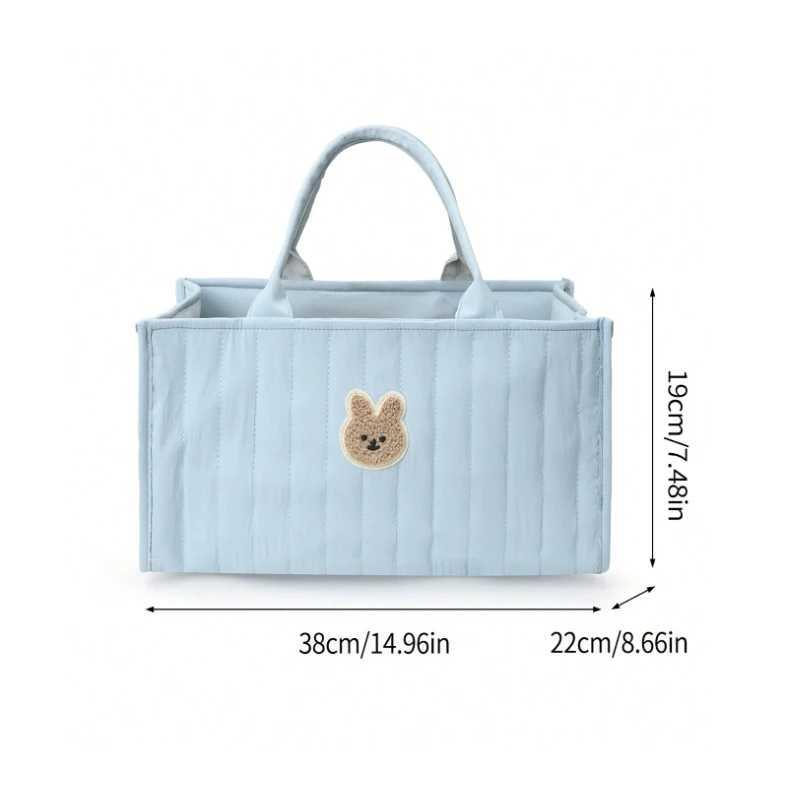 Diaper Bags Handheld layered high-capacity mother and baby mommy bag waterproof and portable embroidered diamond grid splicing bag baby di Y250227FLC5