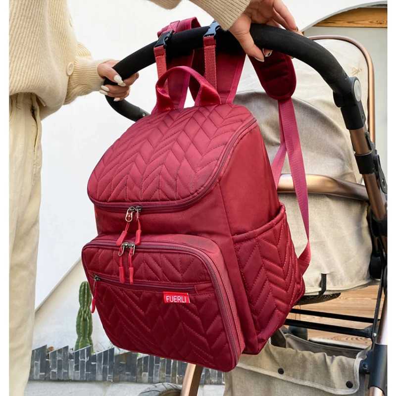 Diaper Bags Large Capacity Multifunctional Baby Mommy Maternity Bag Travel Diaper Backpack Waterproof Breastfeeding Portable Diaper Bag Y2502277MLS