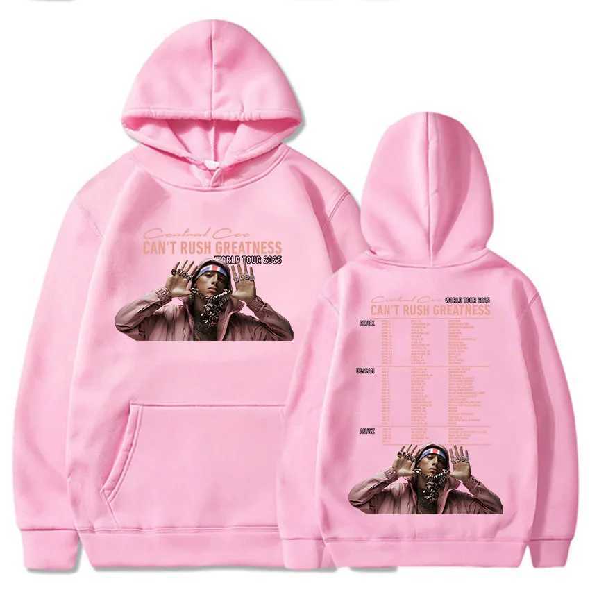 CANT RUSH GREATNESS World Tour 2025 Hoodies Central C Singer Printing Sweatshirts Moletom Men Women Clothing Graphic Hoodie X2502271 L251018UDL6