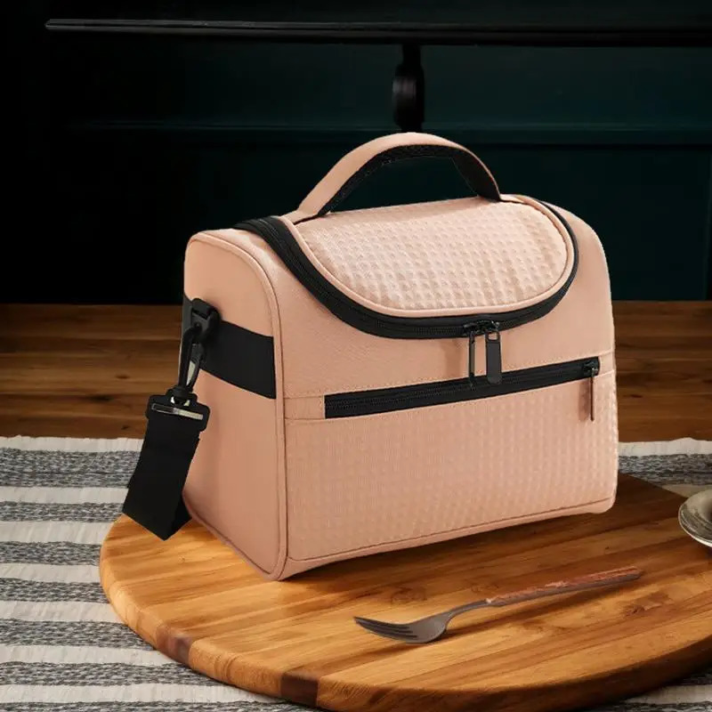 Ship from US Insulated Lunch Bag 85 L Soft Cooler Cooling Tote Triplelayer Leakproof Container With Adjustable 250227FBB