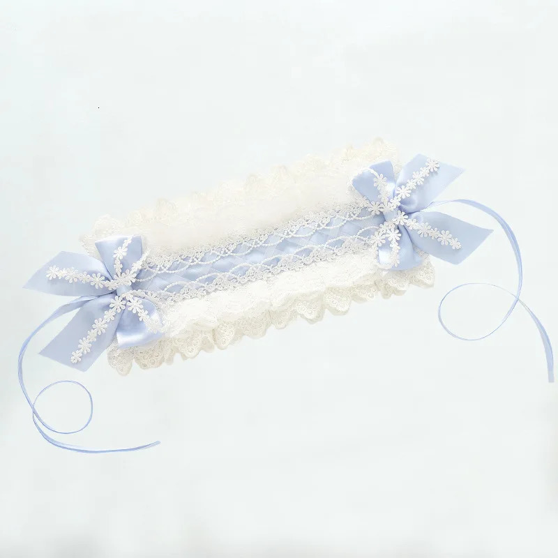 Fashion Baby Girl Kawaii Accessories Lolita for Hair Headbands for Girls Patchwork Party Headwear for Girls Bow Elastic Headbands 250227