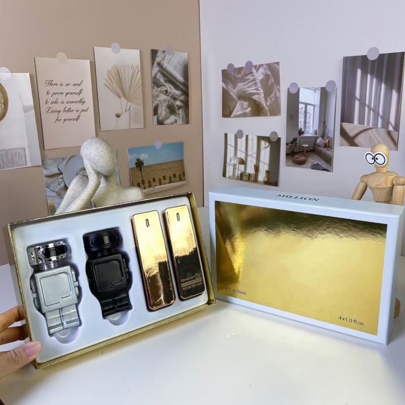 Dropshipping perfume cologne Glitter Man woman 30ml 4pcs set robot bottle with unique beauty and new fashion look Fragrance charming lady perfume fastt ship