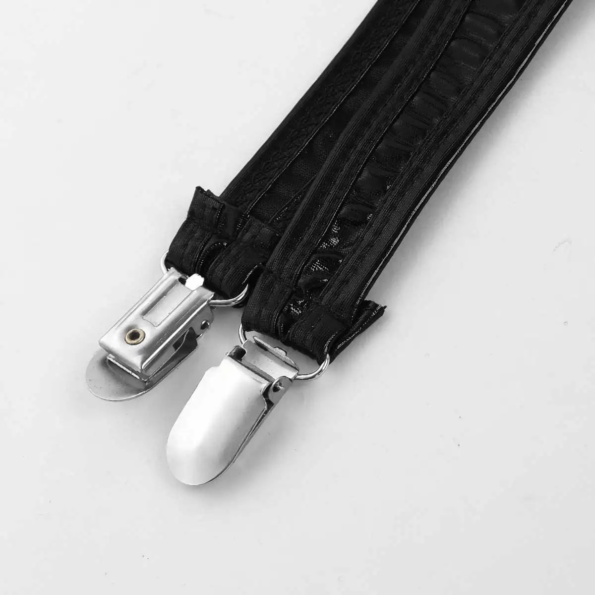 Women Garter Belt Gothic Lingerie Shiny Metallic High Waist Suspender for Thigh High Stockings Rave Festival Pole Dance Costume 250227