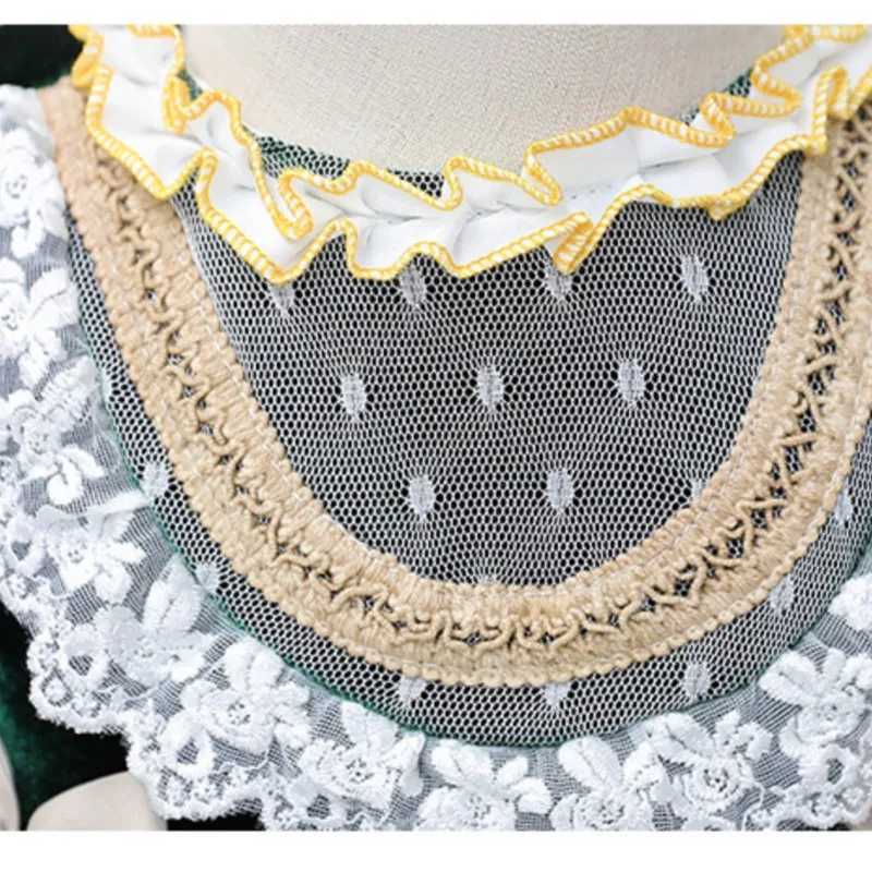 Girl's Dresses Baby Girl Princess Lace Velvet Dress Fleece Inside Infant Toddler Child Warm Bow Dress Birthday Xmas Party Baby Clothes 1-14Y Y250