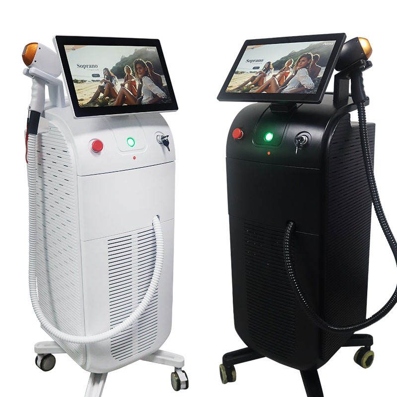 OEM ODM Ice Titanium System Hair Removal Device 808nm Diode Laser 755 808 1064 Permanent Hair Remover Laser Hair Removal Beauty Machine