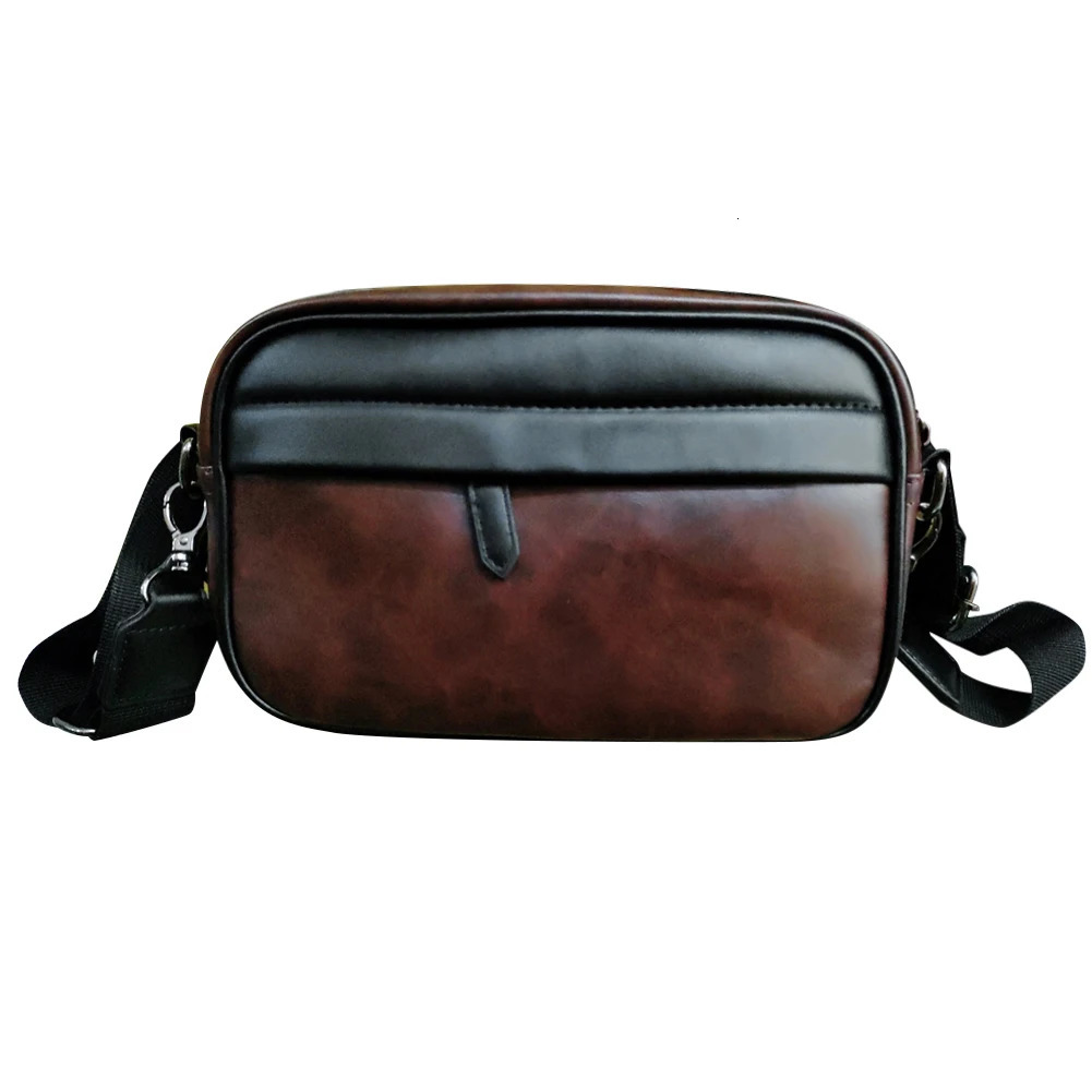Ship from US Casual Business Shoulder Bag Classic Pattern Fashion Cross Body Small Square Graphic ner Travel Work Mens Sling 250227FBB