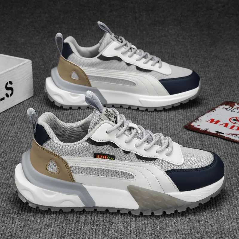 NEW Top Sneakers Lace-Up Mens Platform Breathable Quality 2024 M Running Shoes For Men Mesh Outdoor Casual Sports Shoe Atillas Z250224