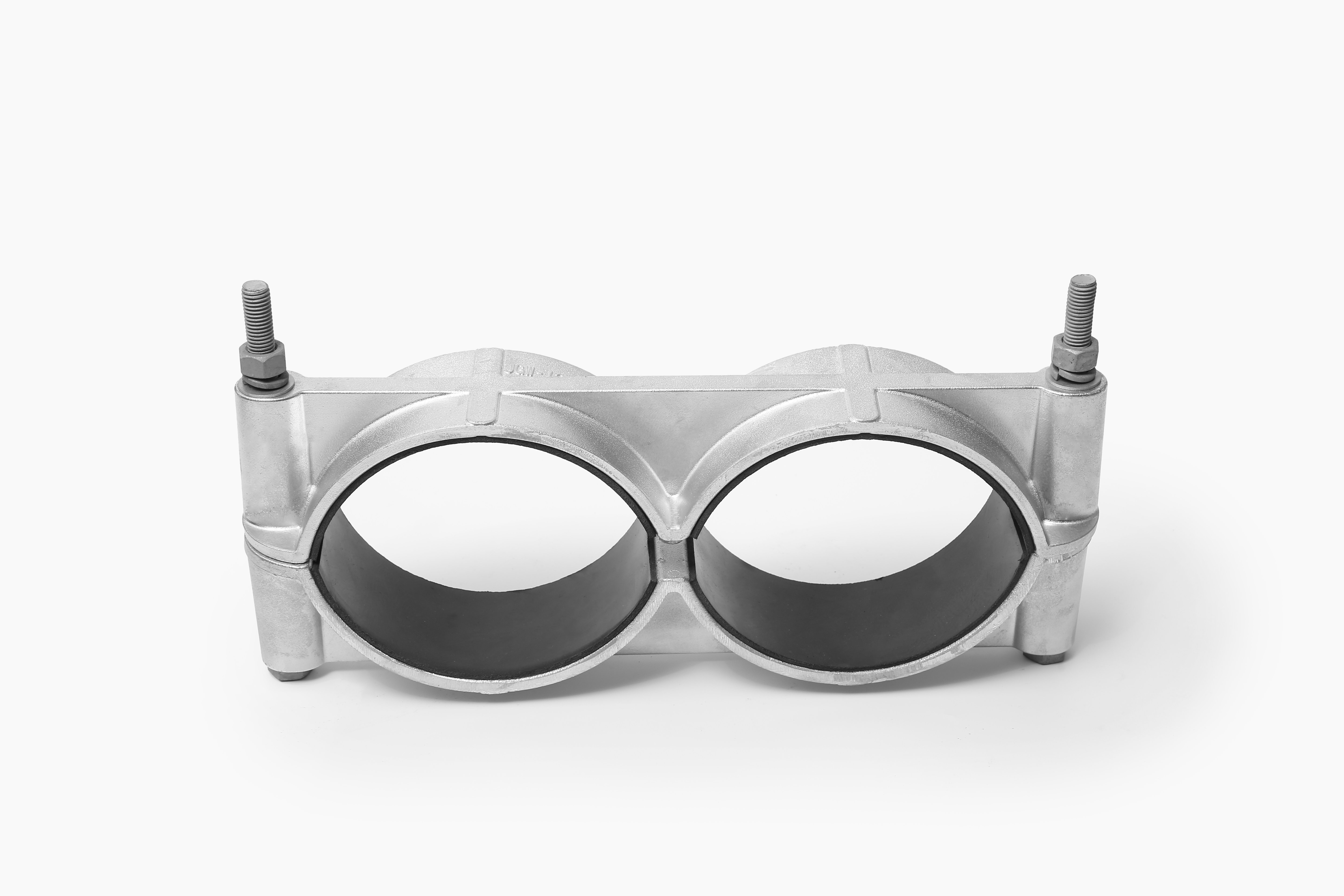 Dual Line High-Pressure Cable Clamp JGW Series Aluminum Alloy Single Core Cable Fixing Clip