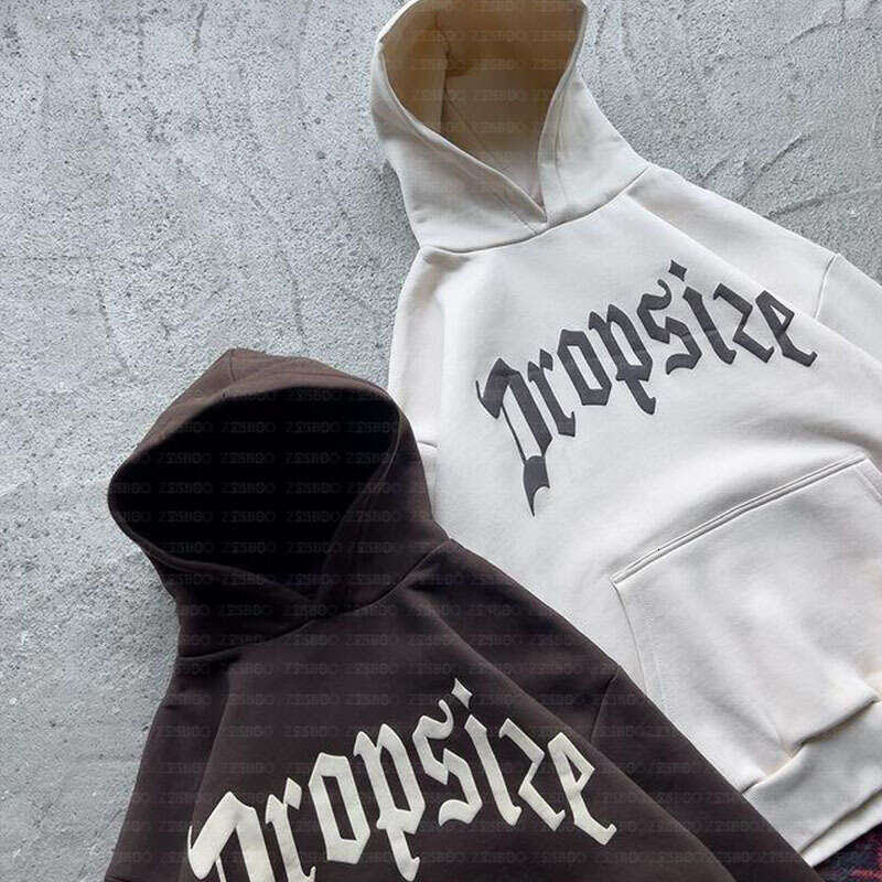 Personalized trend, fashionable hoodie, letter print, casual creativity, daily hooded pullover, pocket, autumn and winter