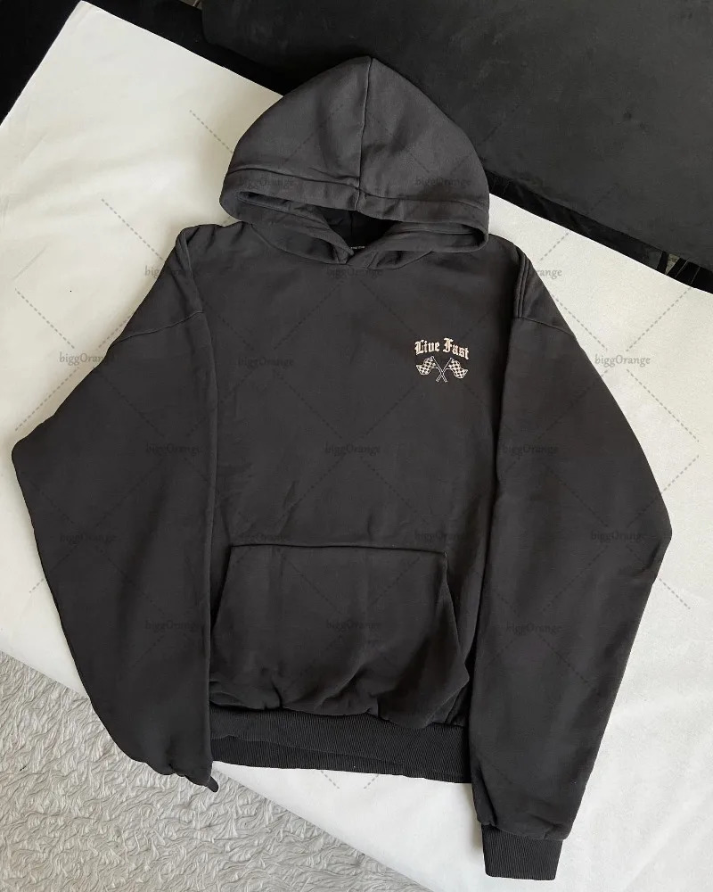 High Street Hip Hop Punk Rock Casual Loose Zipper Hoodie Men Retro Harajuku Y2K Fashion Versatile Oversized Sweatshirt Women 250227
