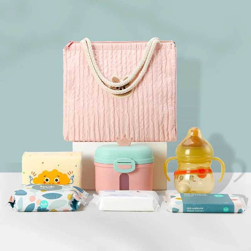 Diaper Bags Maternity Bag Cute Bear Baby Diaper Bag Lightweight Portable Handbags Mummy Outdoor Nappy Storage Bags Insulated Lunch Bags Y250227BDBT