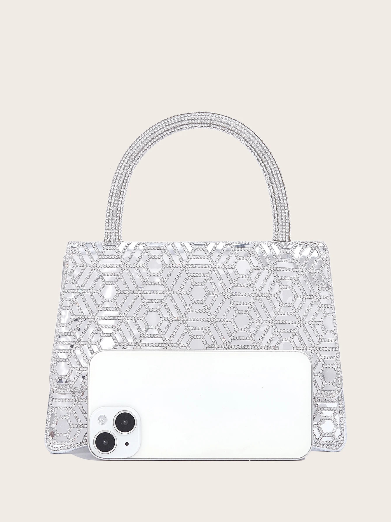 Women Evening Clutch Bag Female Crystal Day Wedding Purse Party Banquet Silver Clutches Sequin Shoulder 250226