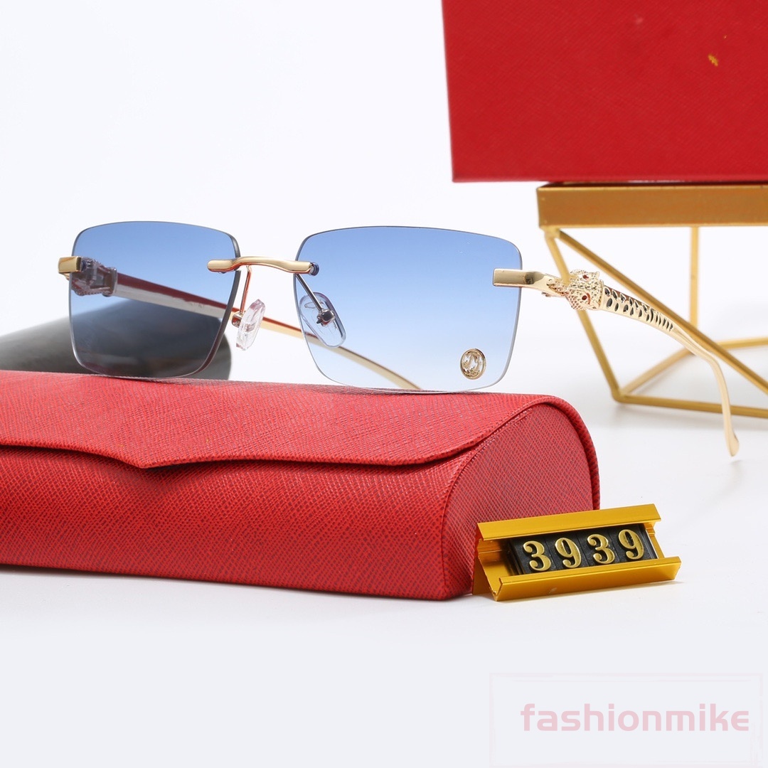 Designer Sunglasses mens sunglasses women glasses frame classic square Leisure Rectangular Goggles Multicolor fashion frames sunglass Wholesale with box