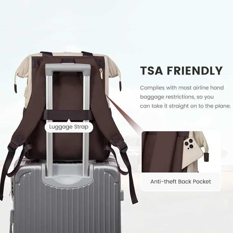 Diaper Bags Laptop bag travel and leisure mommy bag diaper bag mens and womens fashionable backpack Y250227GBH8
