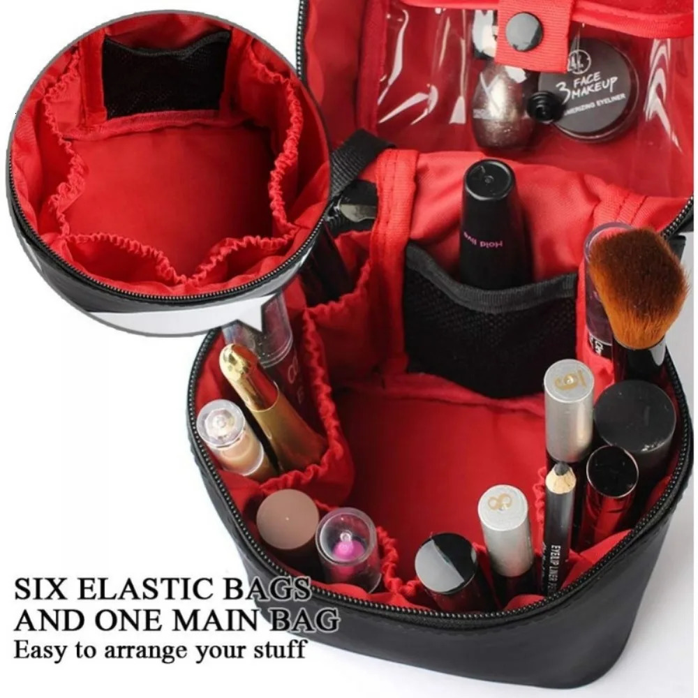 Ship from US Travel Cosmetic Bags Cute Portable Artist 250227FBB