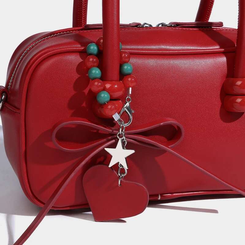 Casual Pillow Bags For Women Designer Handbags Purses 2024 New In PU Beading Sequined Top Handle Small Shoulder Crossbody