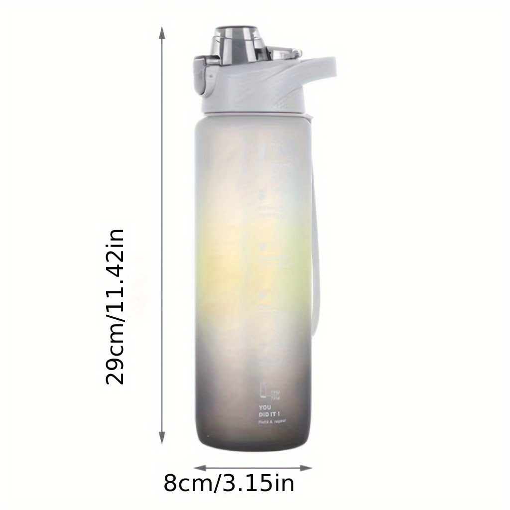 Hot Sale in Europe Water Bottles Motivational Bpa Water Bottle With Motivational Time Marker