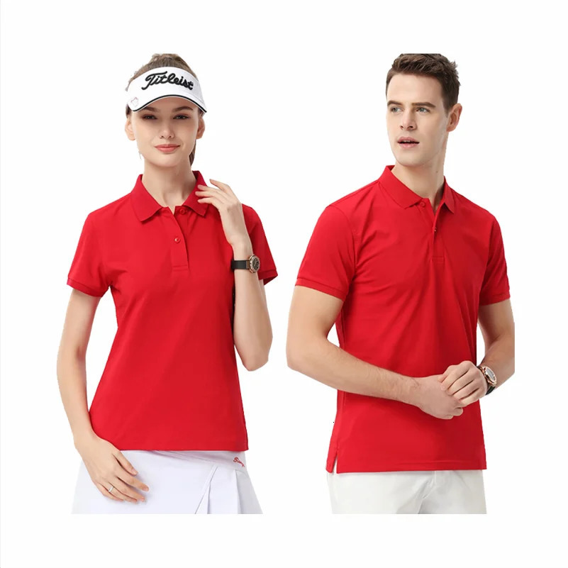 Summer Top Lapel Solid Color Shirt Short Sleeve Casual Business Fashion Breathable And Comfortable Polo Shirt Group Uniform 250226